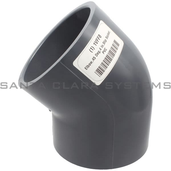 Spears 817-040  45 Degrees Elbow 4 Inch Slip Socket PVC | 1VFF8 Product Image