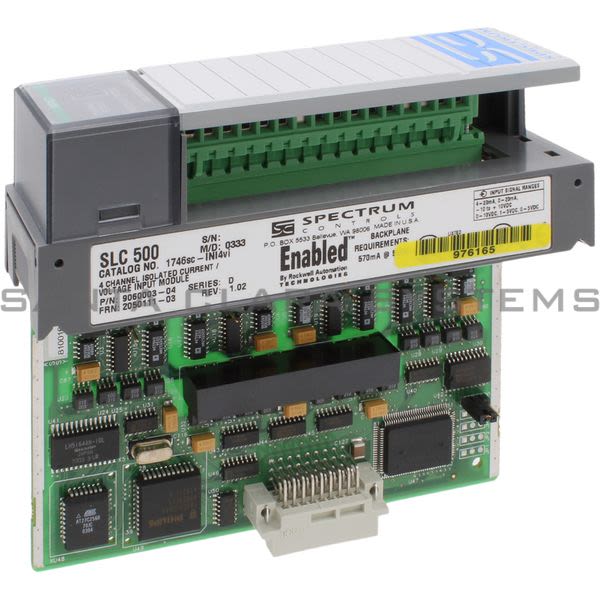 Spectrum Controls 1746SC-INI4VI Input Module Analog Product Image