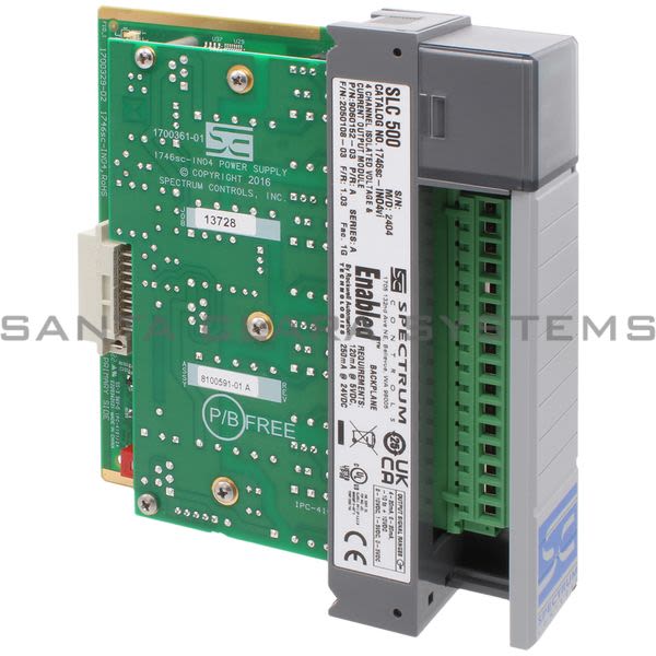 Spectrum Controls 1746SC-INO4VI Spectrum Controls Analog Module Product Image