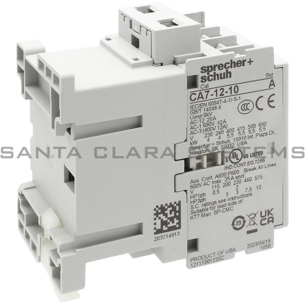 Sprecher+Schuh CA7-12-10-120 Miniature Contactor Product Image