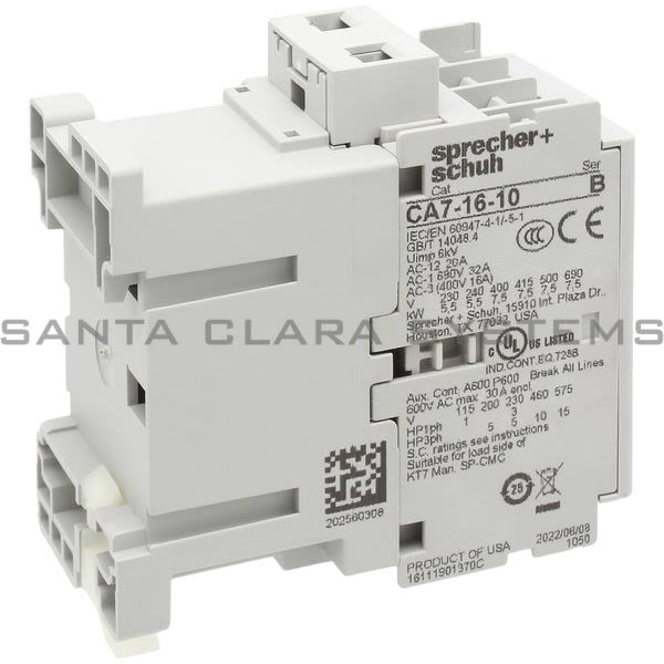 Sprecher+Schuh CA7-16-10-220W Contactor Product Image