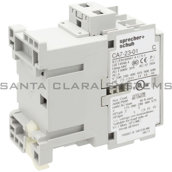 Sprecher+Schuh CA7-23-01-120 Contactor Product Image