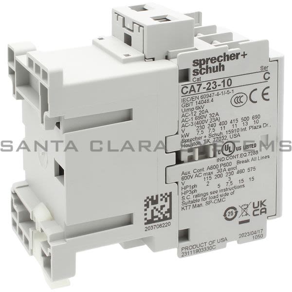 Sprecher+Schuh CA7-23-10-120 Contactor Product Image