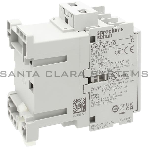 Sprecher+Schuh CA7-23-10-277 Contactor Product Image