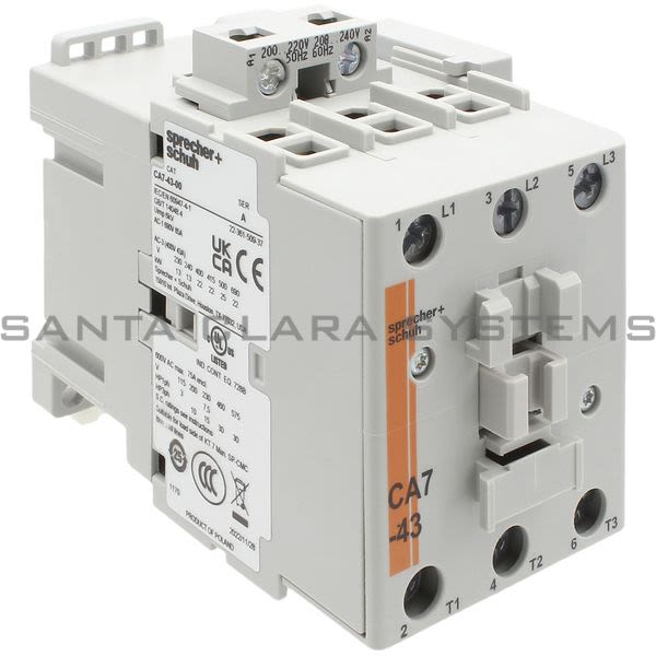 Sprecher+Schuh CA7-43-10-220W Contactor Product Image
