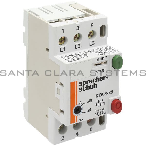 Sprecher+Schuh KTA3-25-25A Motor Circuit Controller Product Image