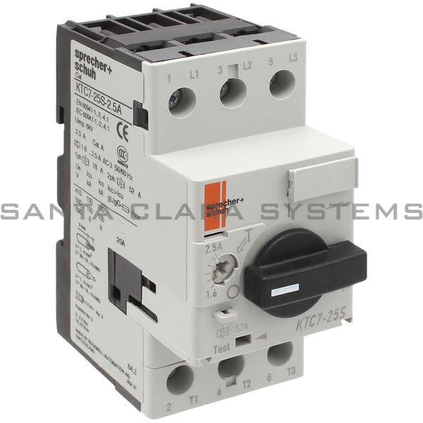 Sprecher+Schuh KTC7-25S-2.5 Circuit Breaker Product Image