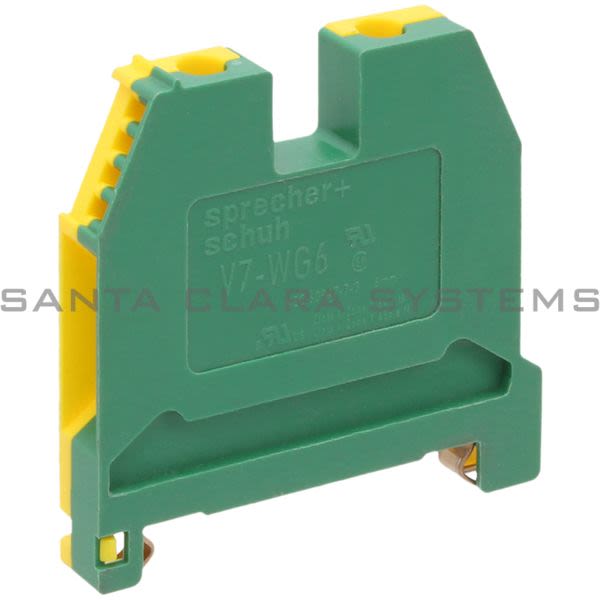 Sprecher+Schuh V7-WG6 Screw-Connection Earth Terminal Block Product Image