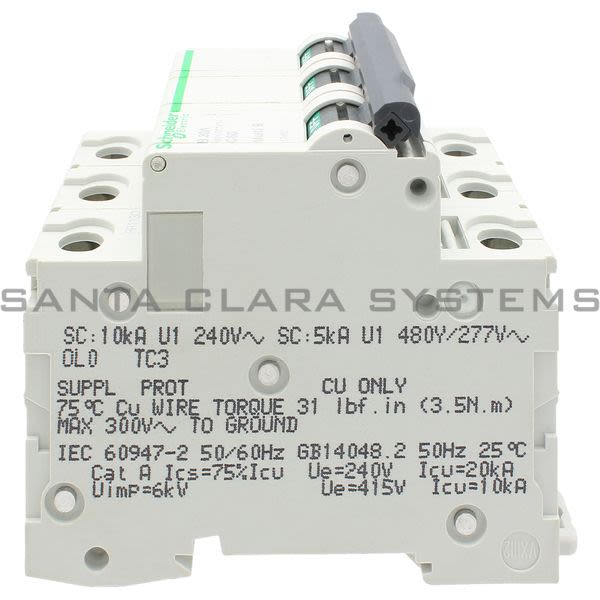 Square D 17462 Circuit Breaker | 3-Pole B 30A C60 Multi 9 Product Image
