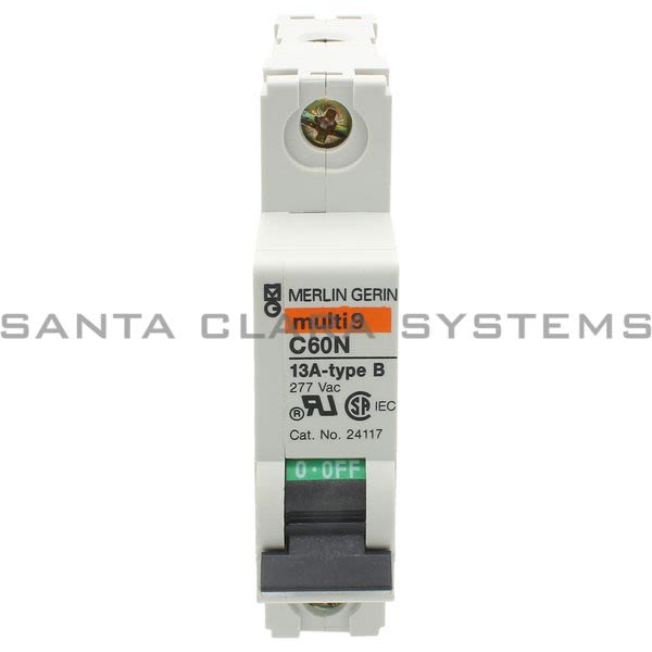 Square D 24117 Supplementary Protector C60N 13A Type B Product Image