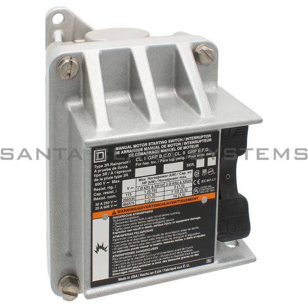 Square D 2510-KR2 Manual Switch Product Image