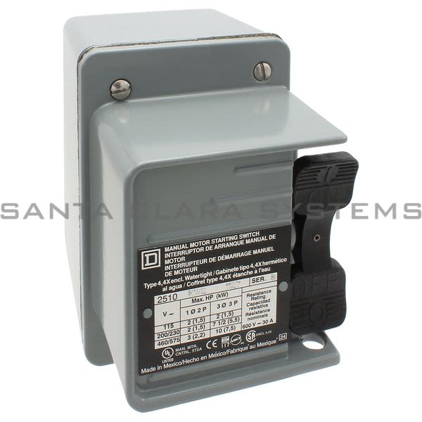 Square D 2510-KW2 Manual Switch Product Image