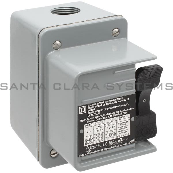 Square D 2510-KW2H Manual Switch Product Image