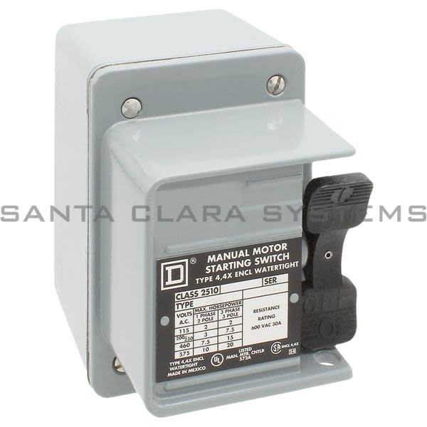 Square D 2510-KW6 Manual Switch Product Image