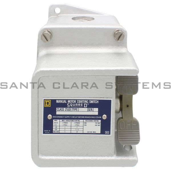 Square D 2510-KW8 Manual Switch Product Image
