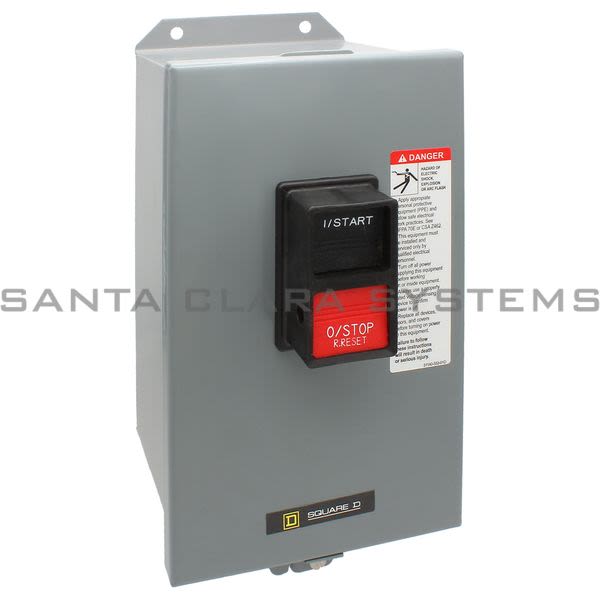 Square D 2510-MBA2 AC Manual Starter NEMA 12 Product Image