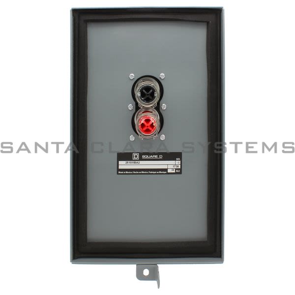 Square D 2510-MBA2 AC Manual Starter NEMA 12 Product Image