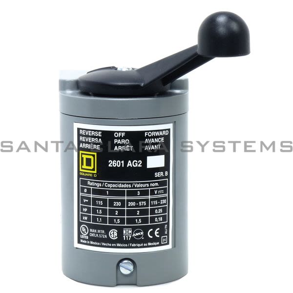 Square D 2601-AG2 Reversing Drum Switch Product Image