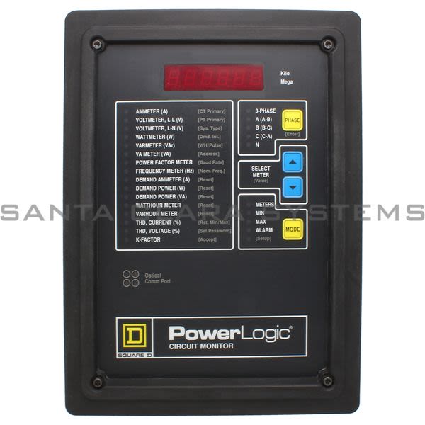 Square D 3020-CM2250 Circuit Monitor Product Image