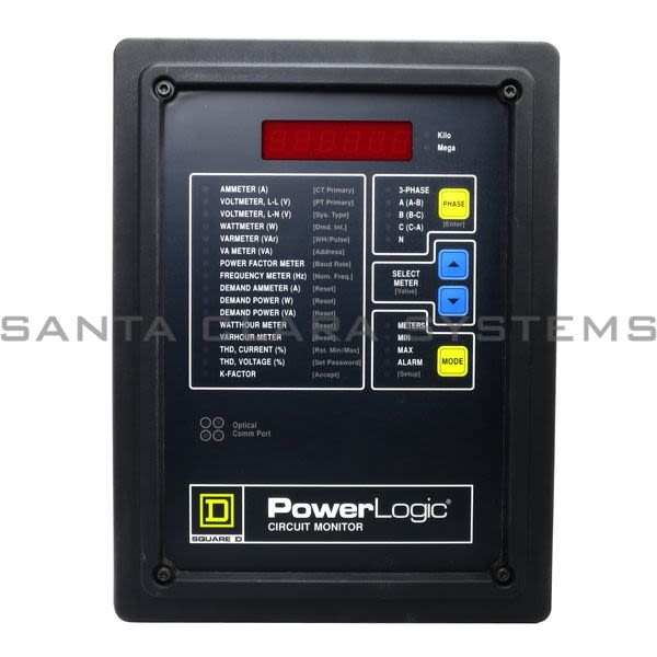 Square D 3020-CM2350 Circuit Monitor Product Image