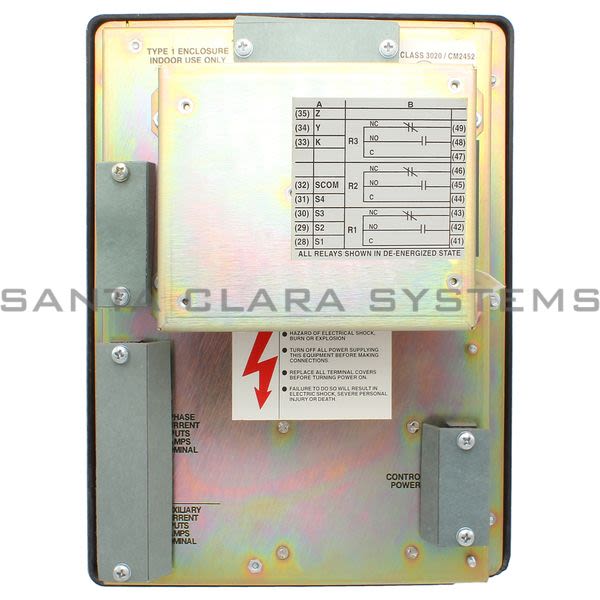 Square D 3020-CM2452 PowerLogic Circuit Monitor Product Image