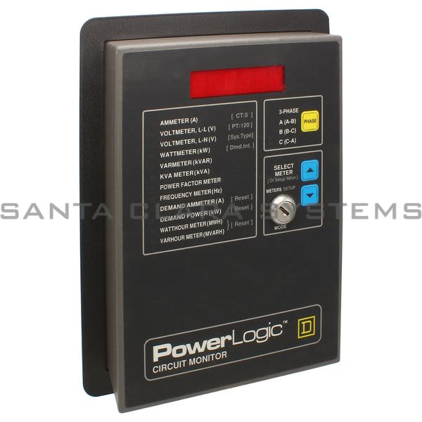 Square D 3020-CM250X1 PowerLogic Circuit Monitor Product Image