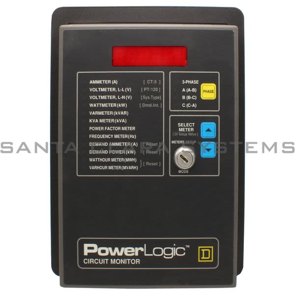 Square D 3020-CM250X1 PowerLogic Circuit Monitor Product Image