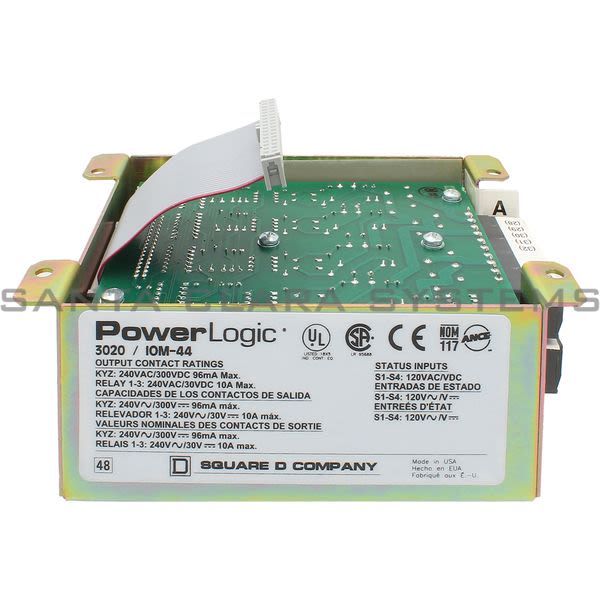 Square D 3020-IOM44 PowerLogic I/O Module Product Image