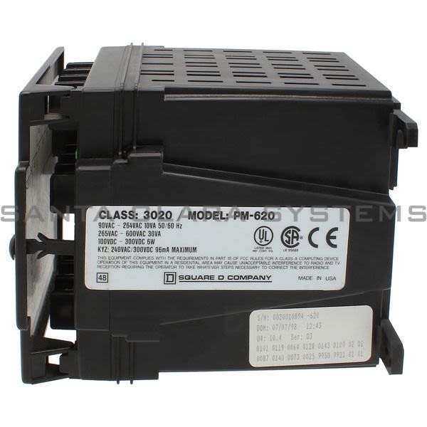 Square D 3020-PM620 Power Meter Enhanced Product Image