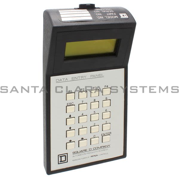 Square D 3898-001 Hand Held Data Entry Panel Model ".H.H.m" Product Image