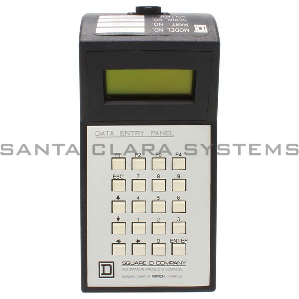 Square D 3898-001 Hand Held Data Entry Panel Model ".H.H.m" Product Image