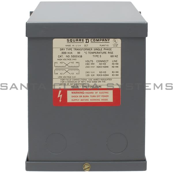 Square D 500SV1B Transformer Product Image
