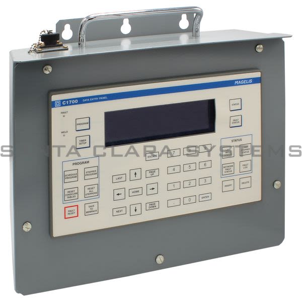 Square D 5204643450 C1700 Data Entry Panel Product Image