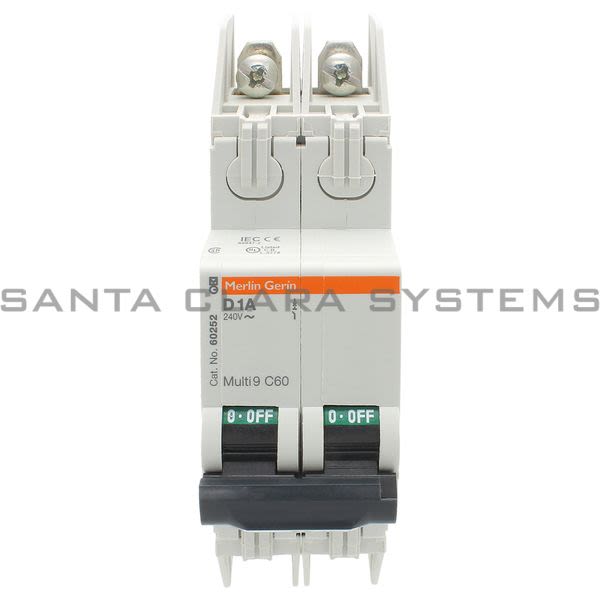 Square D 60252 Miniture Circutit Breaker Product Image