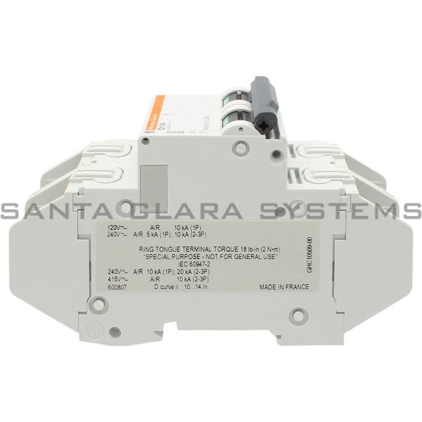 Square D 60252 Miniture Circutit Breaker Product Image