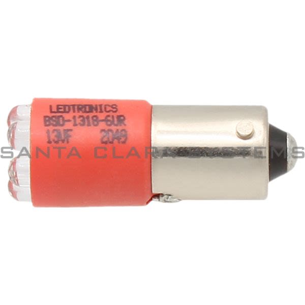 Square D 6508805210 Red LED Bulb | BSD-1318-6UR Product Image
