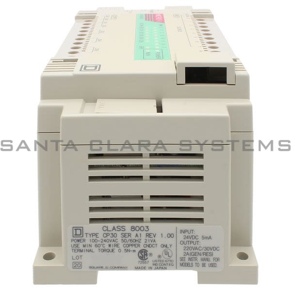 Square D 8003-CP30 Programmable Controller IDEC FC1A-C1A1E Product Image