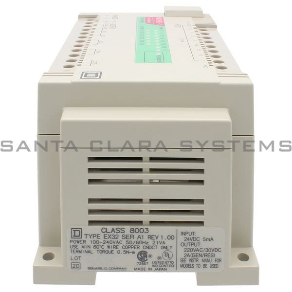Square D 8003-EX32 Expansion Unit 120/240 VAC Product Image