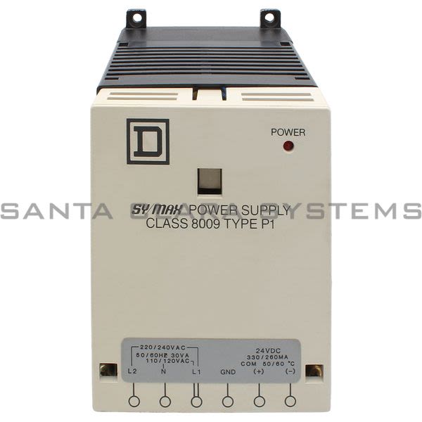 Square D 8009-P1 Power Supply 120/240V AC Product Image