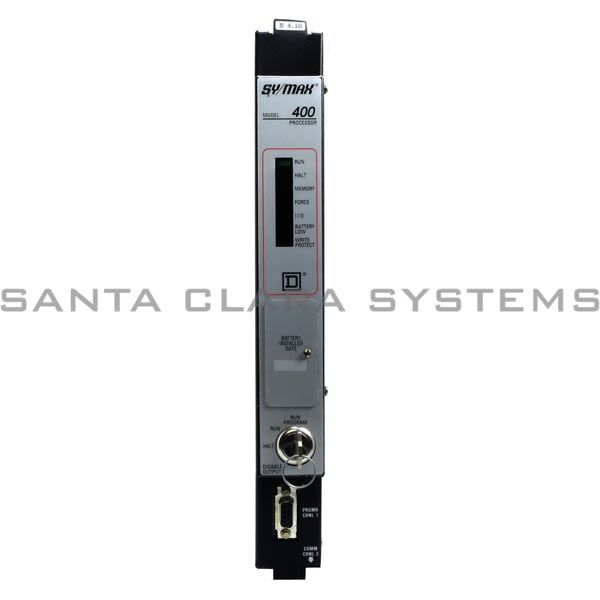 Square D 8020-SCP 424  SyMax CPU Module Model 400 Product Image