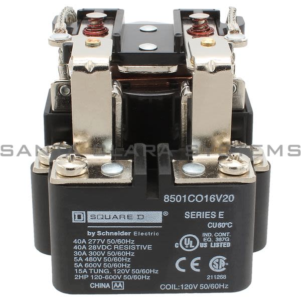 Square D 8501-CO16V20 Power Relay Product Image