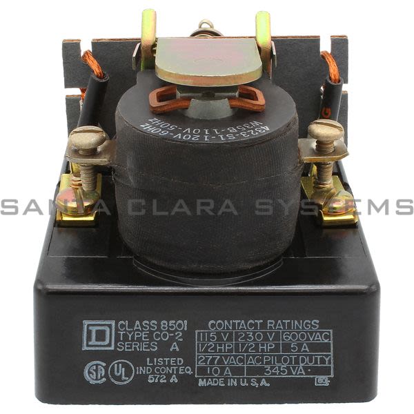Square D 8501-CO2V20 Relay Product Image