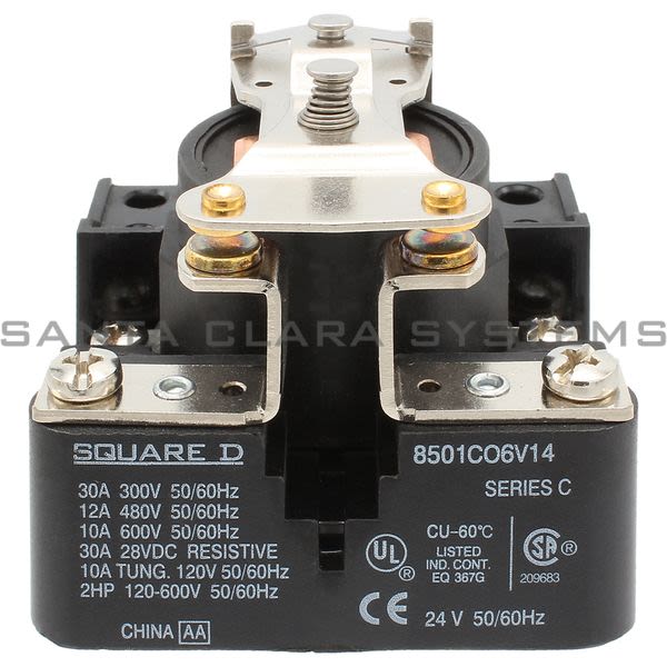 Square D 8501-CO6V14 Power Relay Product Image