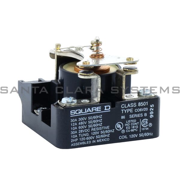 Square D 8501-CO6V20 Power Relay Product Image