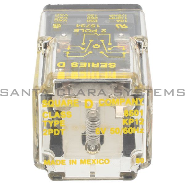 Square D 8501-KP12-6VDC Relay Product Image