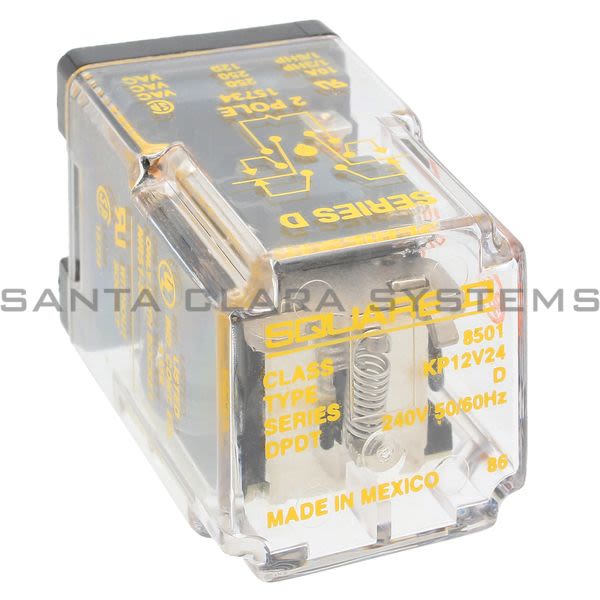 8501KP12V24 Square D Relay Santa Clara Systems