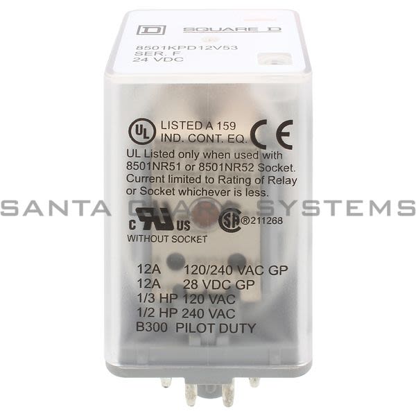 Square D 8501-KPD12V53 Relay Product Image