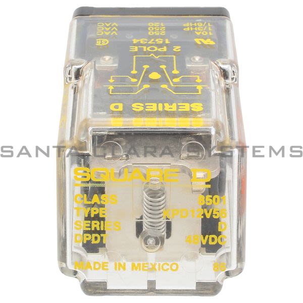 Square D 8501-KPD12V56 Relay Product Image