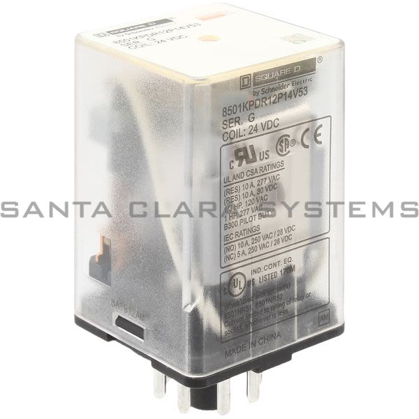 Square D 8501-KPDR12P14V53 Relay Product Image
