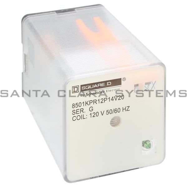 Square D 8501-KPR12P14V20 Relay Product Image
